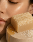 Glass Skin Reis + Honig Luffa Seife