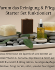 Reinigung, Pflege, Anti Aging - Starter Set